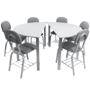 Mesa circular seccionada E-III